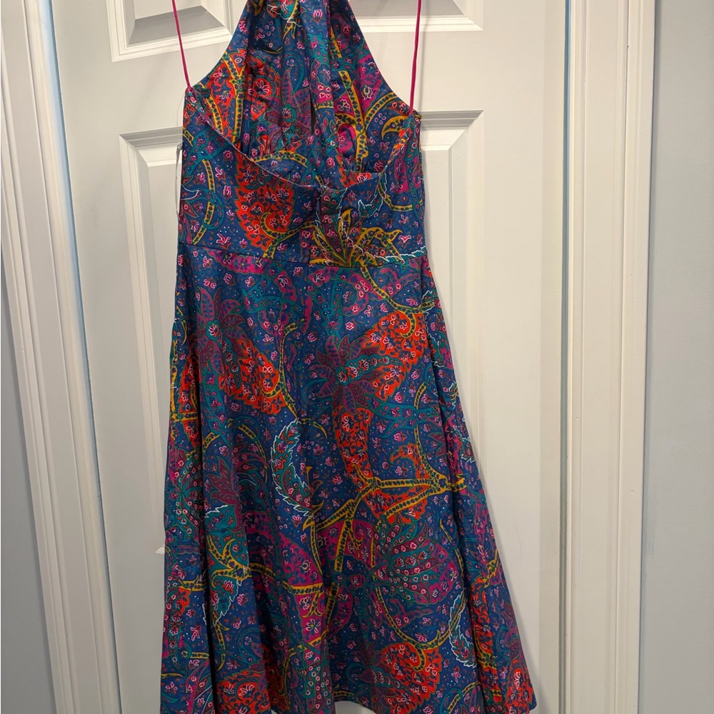 Ralph Lauren Multicolor Paisley Dress - Picture 2 of 4